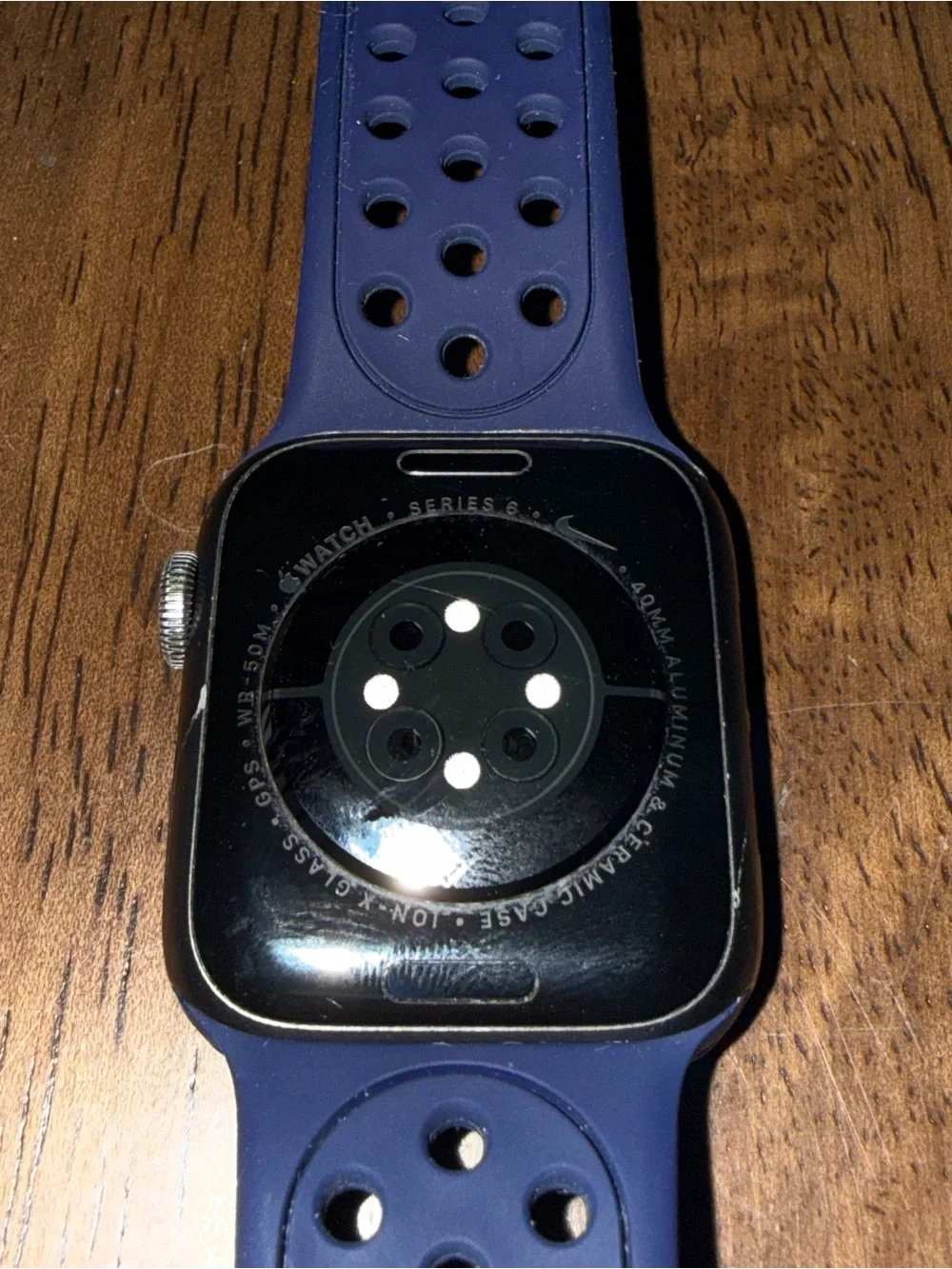 GPS Only Apple Watch Series 6 Nike 40MM Space Gray Aluminum M00X3LL/A